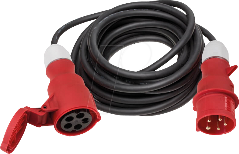 CEE32 VL6,0 25 - 25m CEE-Verlängerung, 6,0mm², 32A/400V