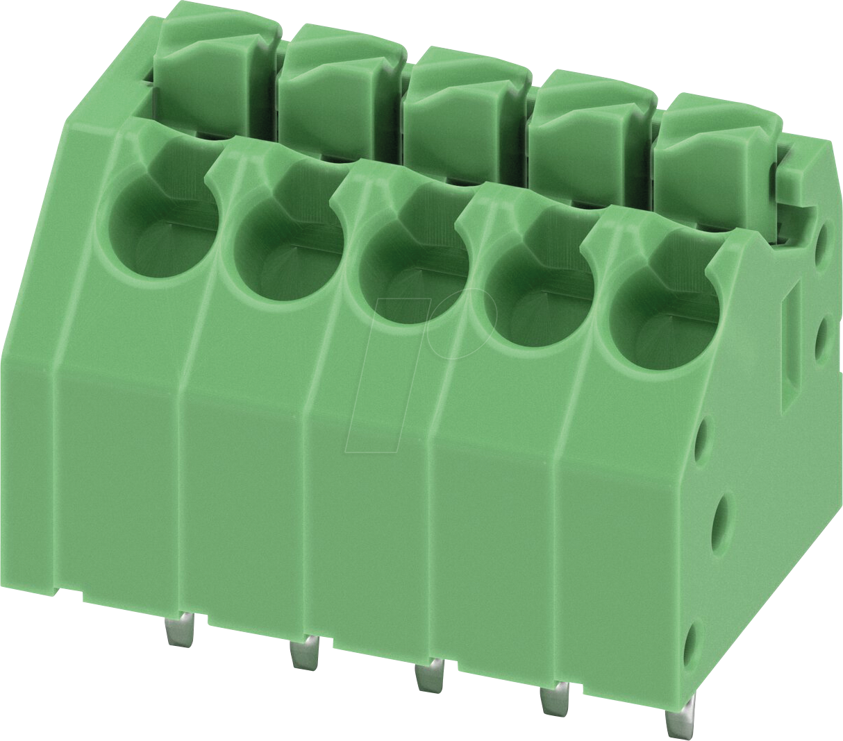 PTSA 1,5 5 3,5F - Leiterplattenklemmenblock, 5 polig, RM: 3,5 mm, 0,2 - 1,5 mm²