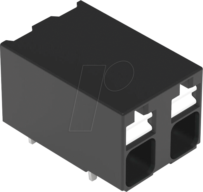 WAGO 2086-3202 - THR-Leiterplattenklemme, Drücker, 1,5 mm², 2-polig