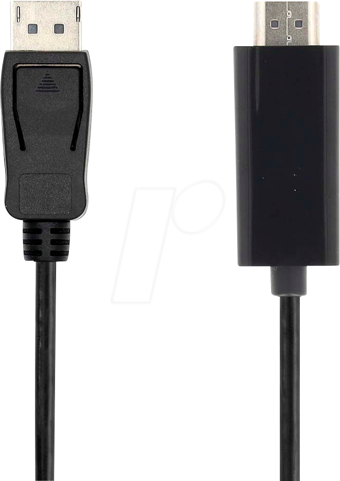 N CCGL37101BK20 - DisplayPort 1.2 Kabel, 4K 30 Hz, 2,0 m