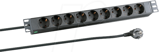EFB EK631DE.1 - Steckdosenleiste 9 x CEE 7/3 ohne Schalter