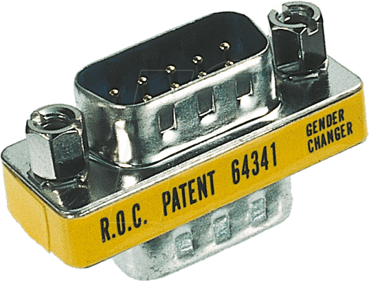 COM 901 - D-Sub-Adapter, 9-polig, Stecker-Buchse