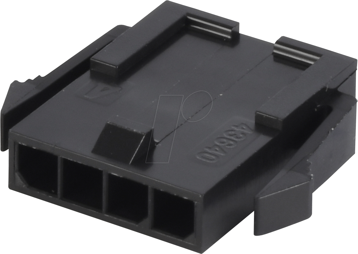 MOLEX 436400400 - Molex Crimpgehäuse - Micro-Fit - 1x4-polig - Stecker