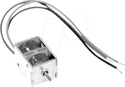 ITS-LX151324 - Hubmagnet bistabil, 1513, 24 V DC, 24 W, Rahmenmagnet mit Litze