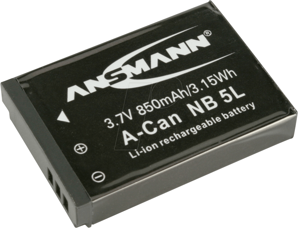 ANS 5022953 - Akku, Digitalkamera, kompatibel, 850 mAh, Canon