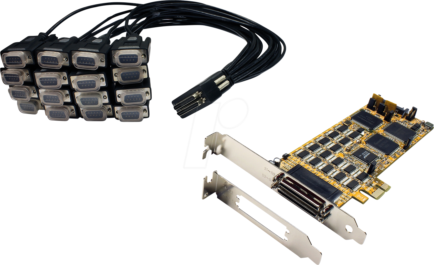 EXSYS EX-44316-2 - PCI Express Karte zu 16x RS-232