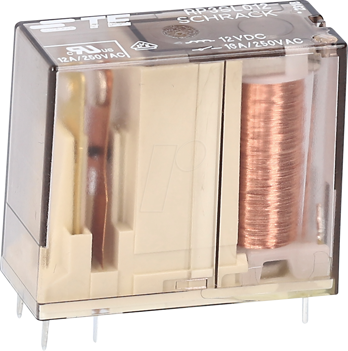 TE 1-1393230-1 - Leistungsrelais monostabil, THT, 24 V DC, 16 A, 1 Schließer (NO)