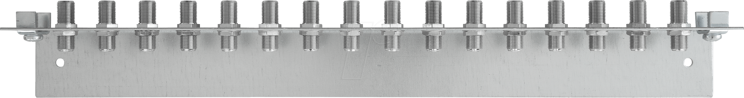 QEW 16-06 - Erdungswinkel, einreihig, 16-fach