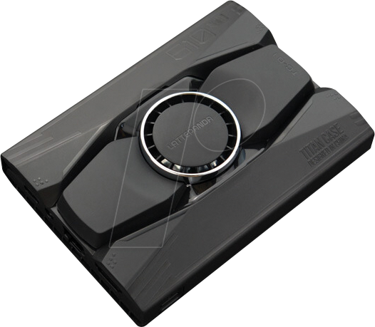 LATP FIT0550 - Gehäuse für LattePanda Alpha & Delta, Titan-Case