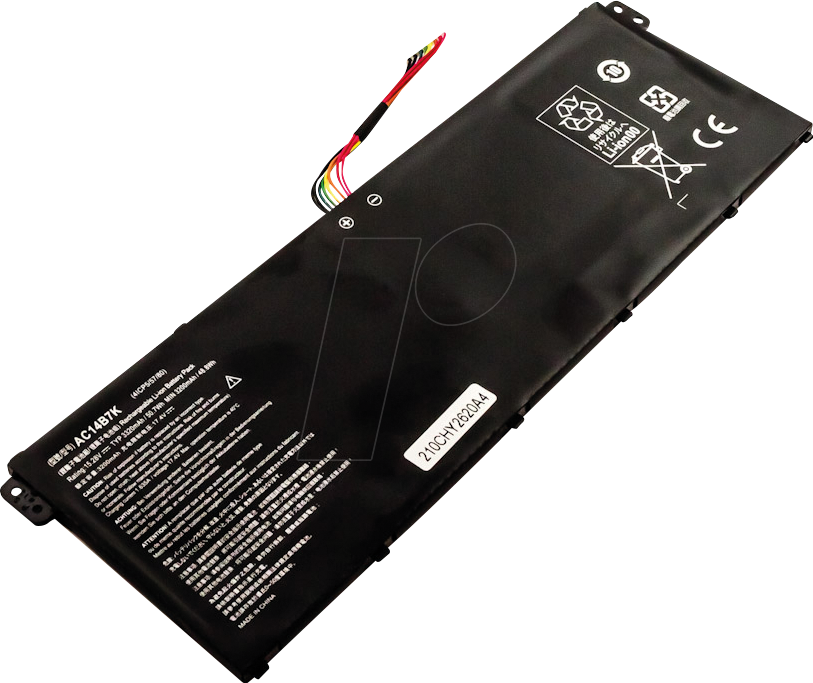 AKKU 54107 - Notebook-Akku für Acer, Li-Po, 3320 mAh