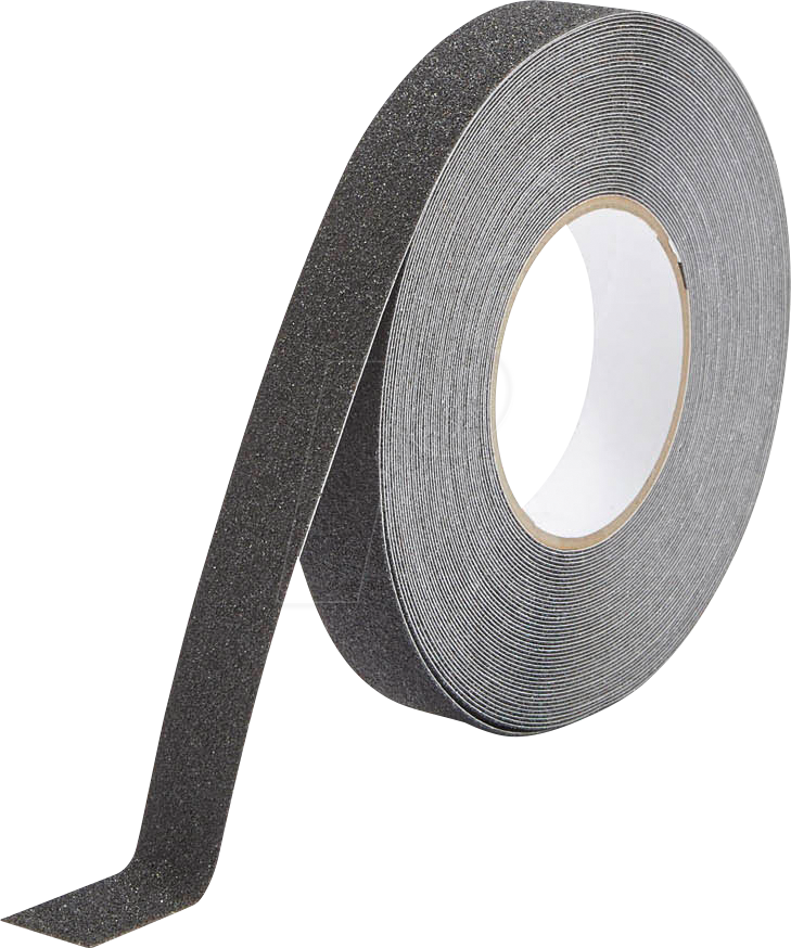 DURABLE 108001 - Antirutschband DURALINE® GRIP 15 m x 25 mm, schwarz