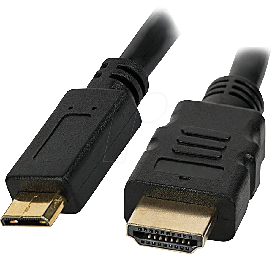 ICOC-HDMI-B-050 - High Speed HDMI Kabel mit Ethernet, Mini C > HDMI A, 5 m