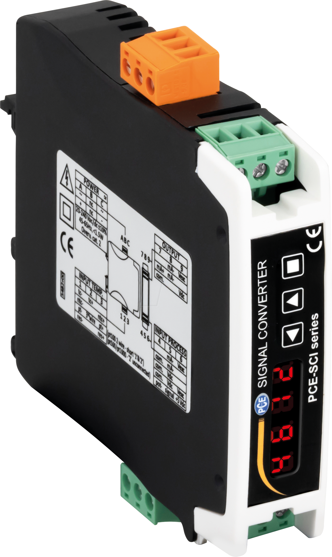 PCE SCI-P - Konfigurierbarer DIN Schienen-Konverter PCE-SCI-P