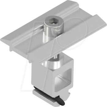 ALT119062940080C - PV-Mittelklemme, flach, für 29 - 40 mm Module, silber