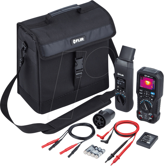 Thumbnail - FLIR EV-KIT-1 - EVSE-Testkit, EV45-NACS Adapter, DM286 Multimeter, Prüfspitzen