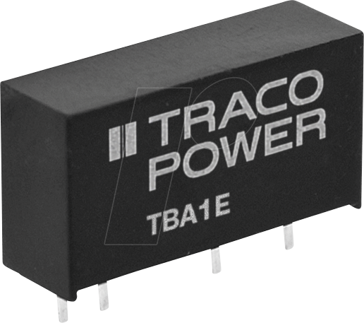 TBA 1-1222E - DC/DC-Wandler TBA 1 E, 1 W, 12 V, 41 mA, SIL-7