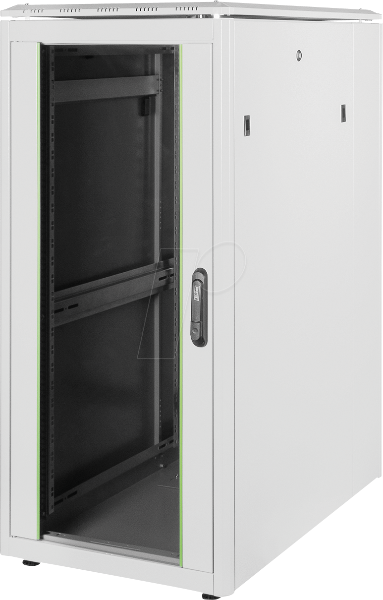 DIGI 1926U6101 - 19'' Netzwerkschrank, 26HE, 1000mm Tiefe, grau