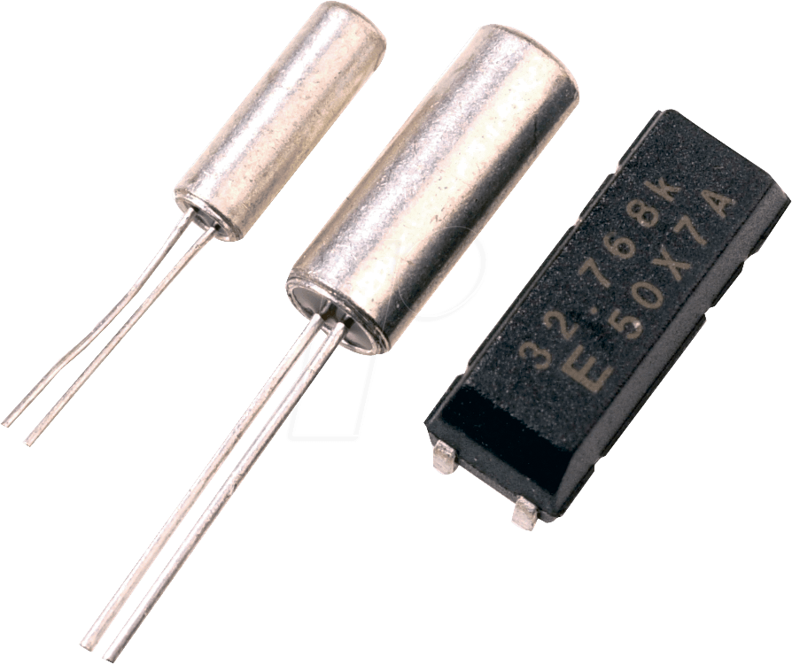 0,032768 - Mini Uhrenquarz, 32,768 kHz, ± 10 ppm, 3x8 mm, TC38