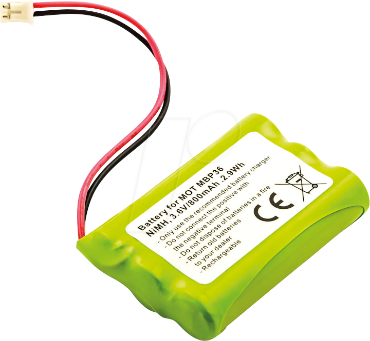 AKKU 31221 - Ersatzakku, iMonitor vibe MBP33, NiMh, 800 mAh