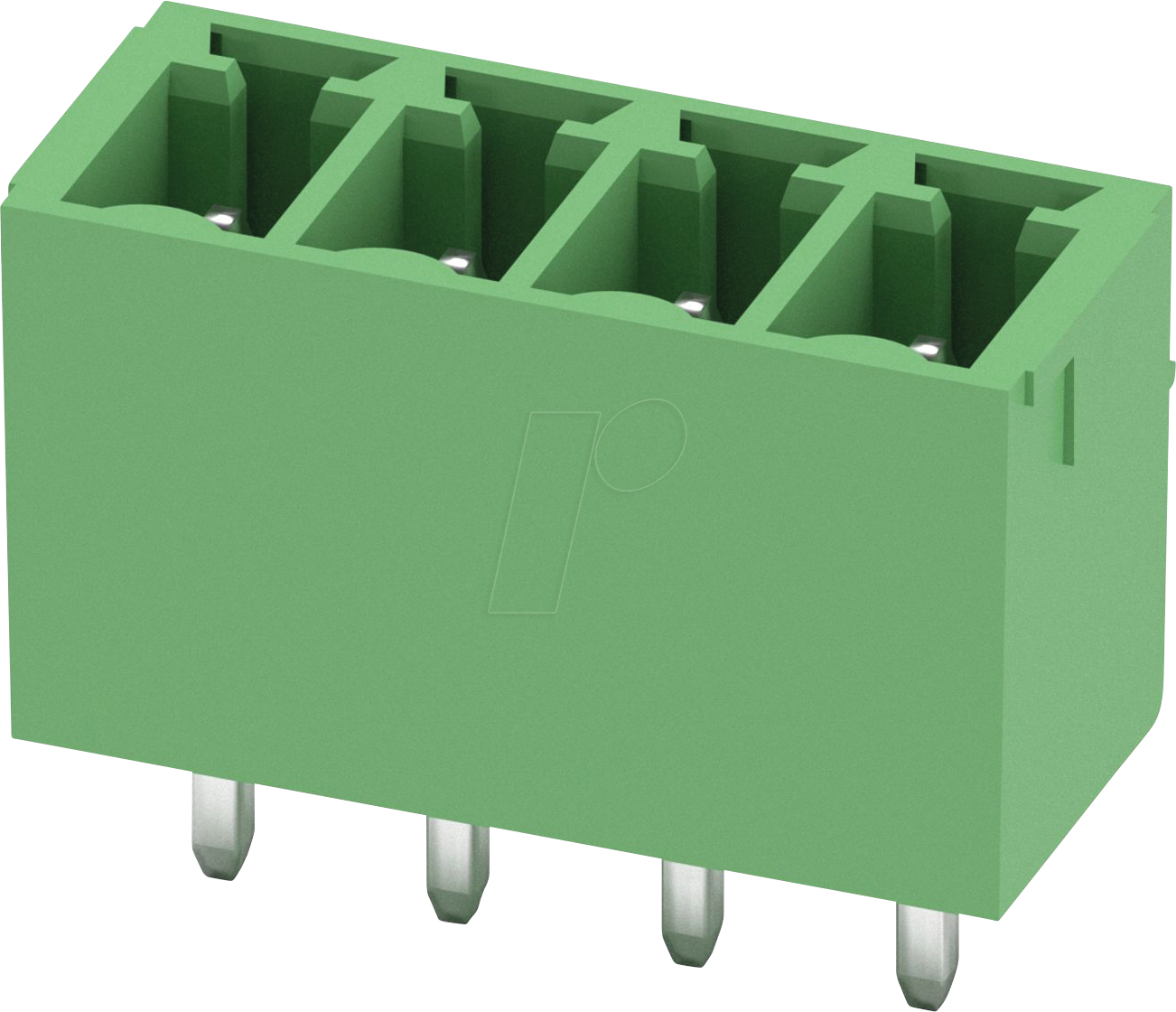 MCV 4 G 3,81 - Leiterplatten-Grundleiste, 4-polig, 3,81 mm