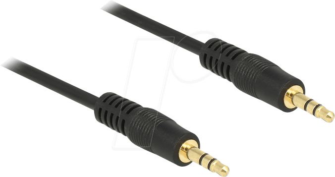DELOCK 83744 - Audio Kabel, 3,5 mm Stereo Klinkenstecker, 1 m