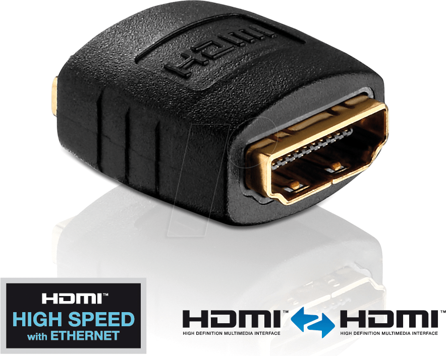 PURE PI020 - Adapter, HDMI A Buchse auf HDMI A Buchse, PureInstall Serie