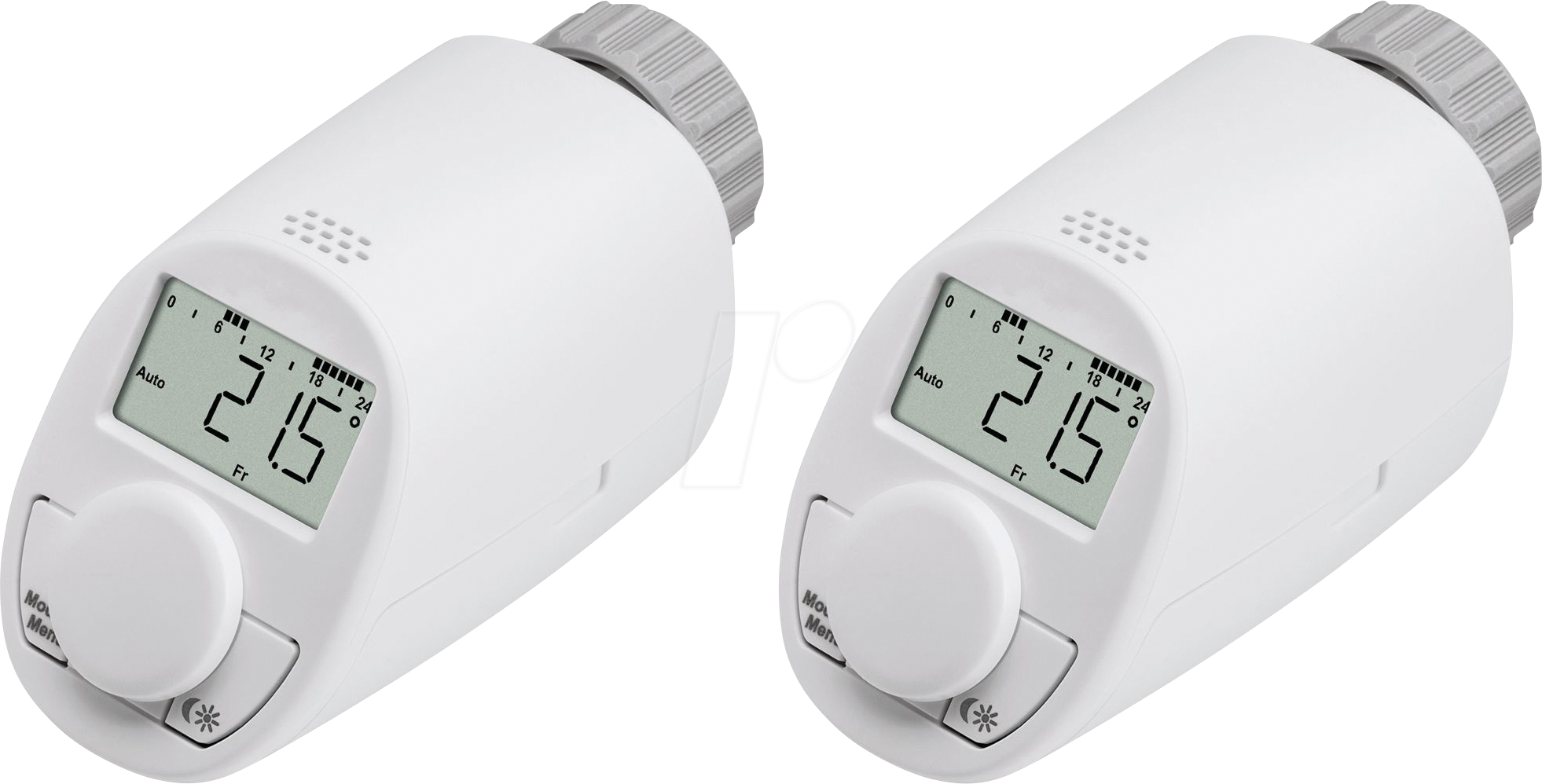 EHT CLASSIC N2 - Heizkörperthermostat Modell N, elektronisch, 2er Pack