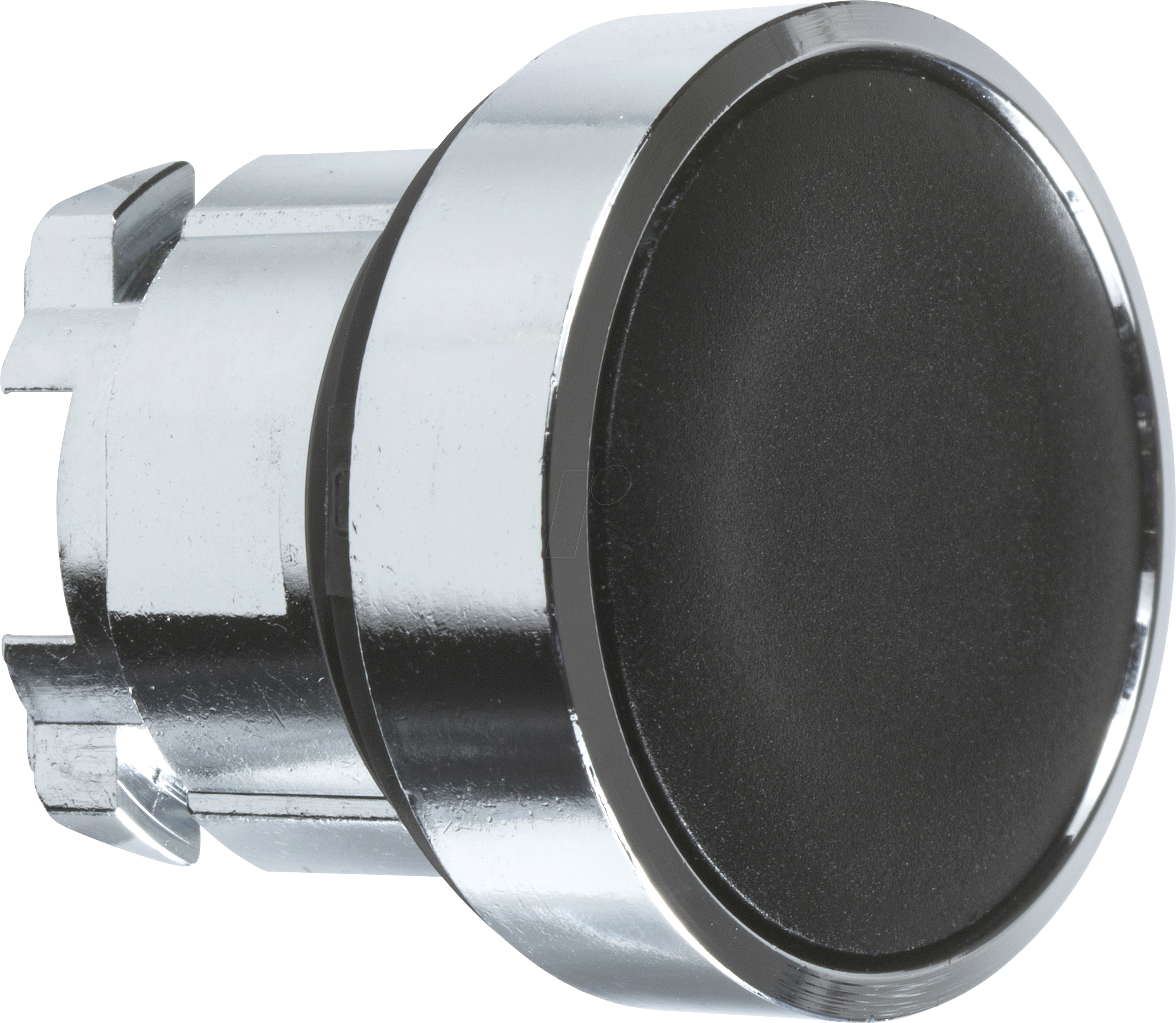 ZB4BH02 - Drucktaster, Frontelement, Harmony XB4, 22mm, schwarz, rastend