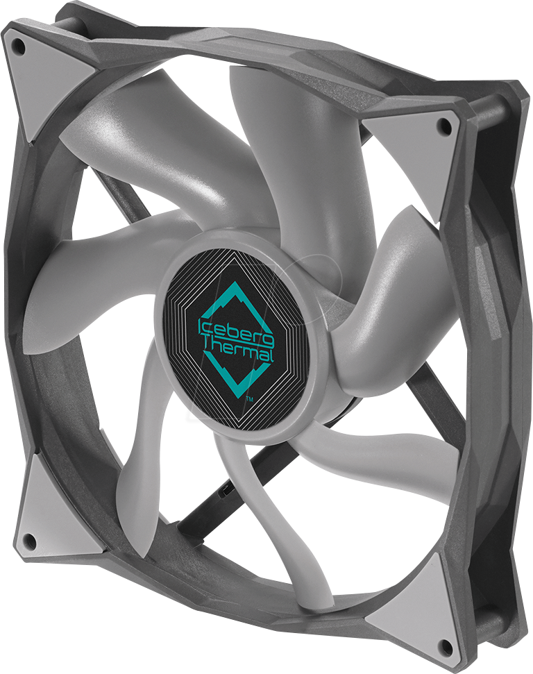 Thumbnail - ICT 71161 - Iceberg Thermal IceGALE Xtra Gehäuselüfter, grau, 140 mm