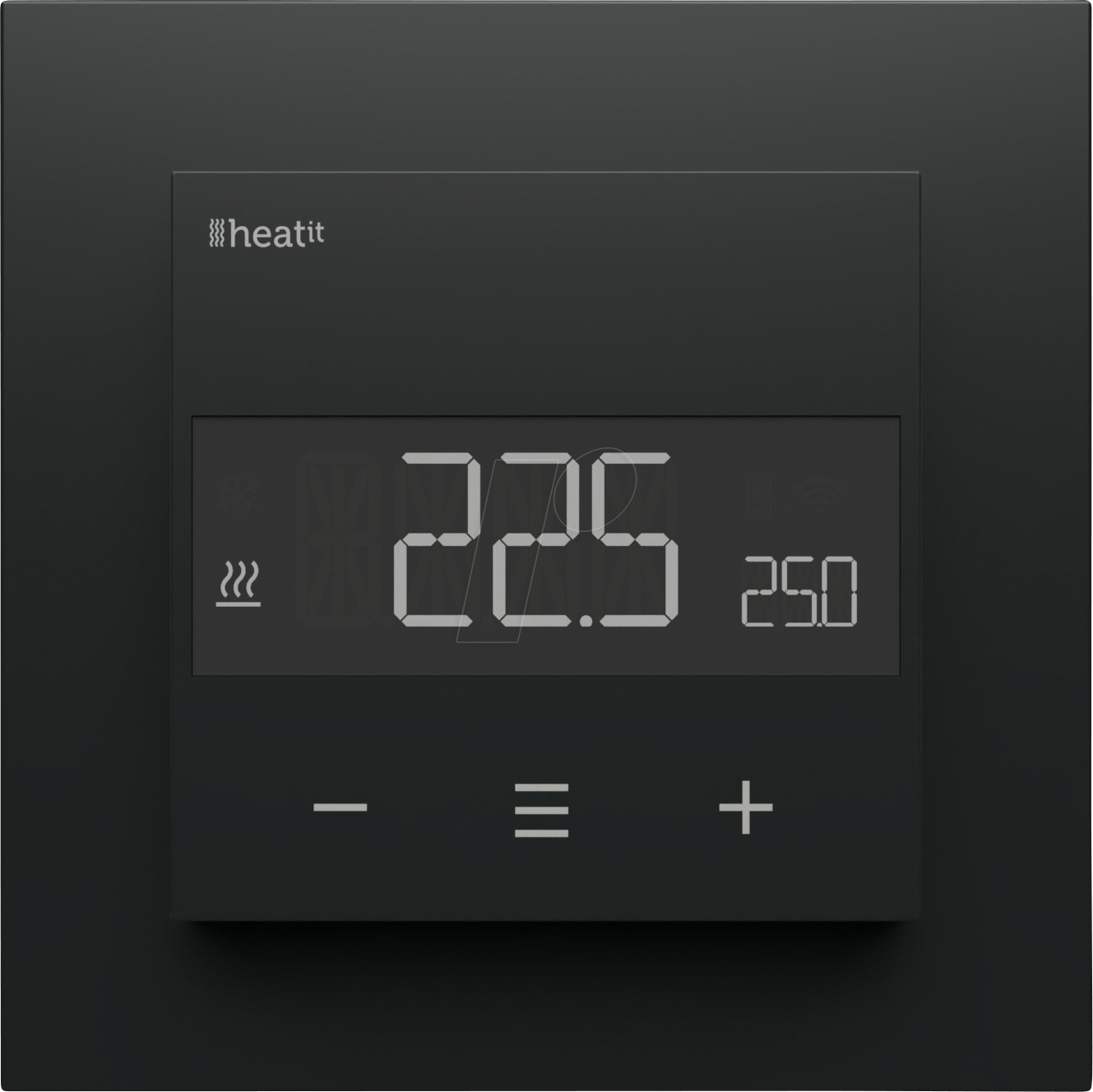 HEATIT 5430568 - Thermostat, Z-Wave, schwarz