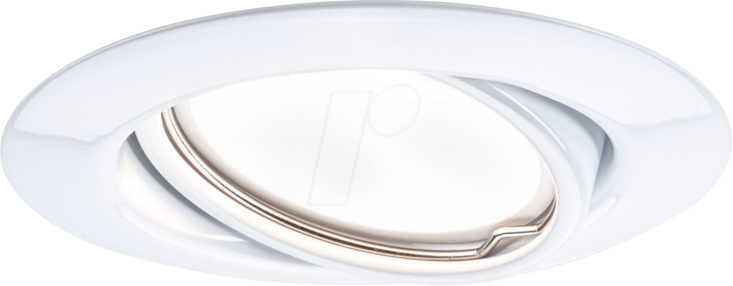 PLM 93411 - Einbauleuchte Base, GU10, 5 W, 3000 K, 20°, rund, weiß