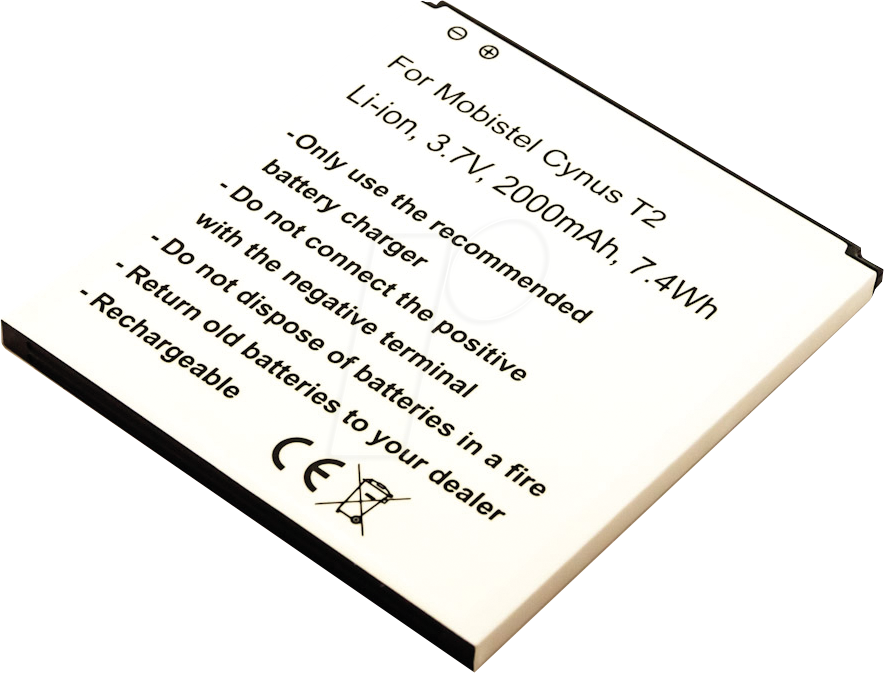 AKKU 10395 - Smartphone-Akku für Mobistel-Geräte, Li-Ion, 2000 mAh