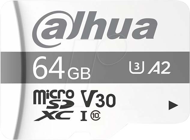 DH TF-P100-64 - microSDXC-Spreicherkarte 64GB, Dahua Memory