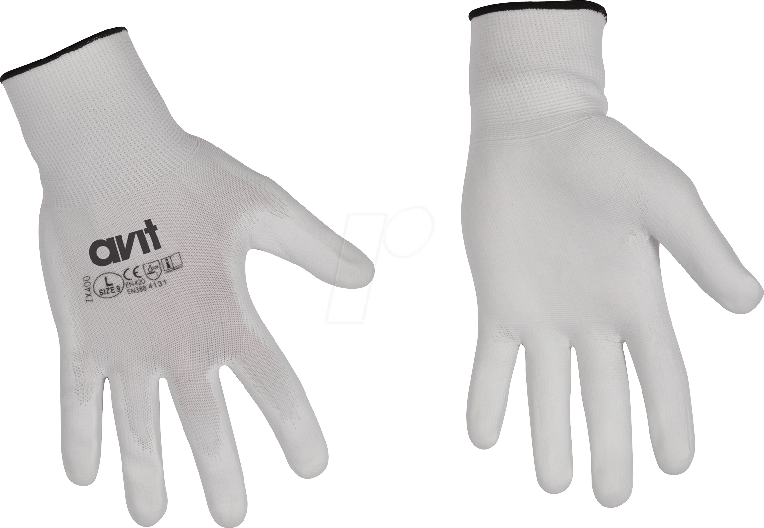 AVIT 13075 - Arbeitshandschuhe, Nylon, mit PU, Gr. XL