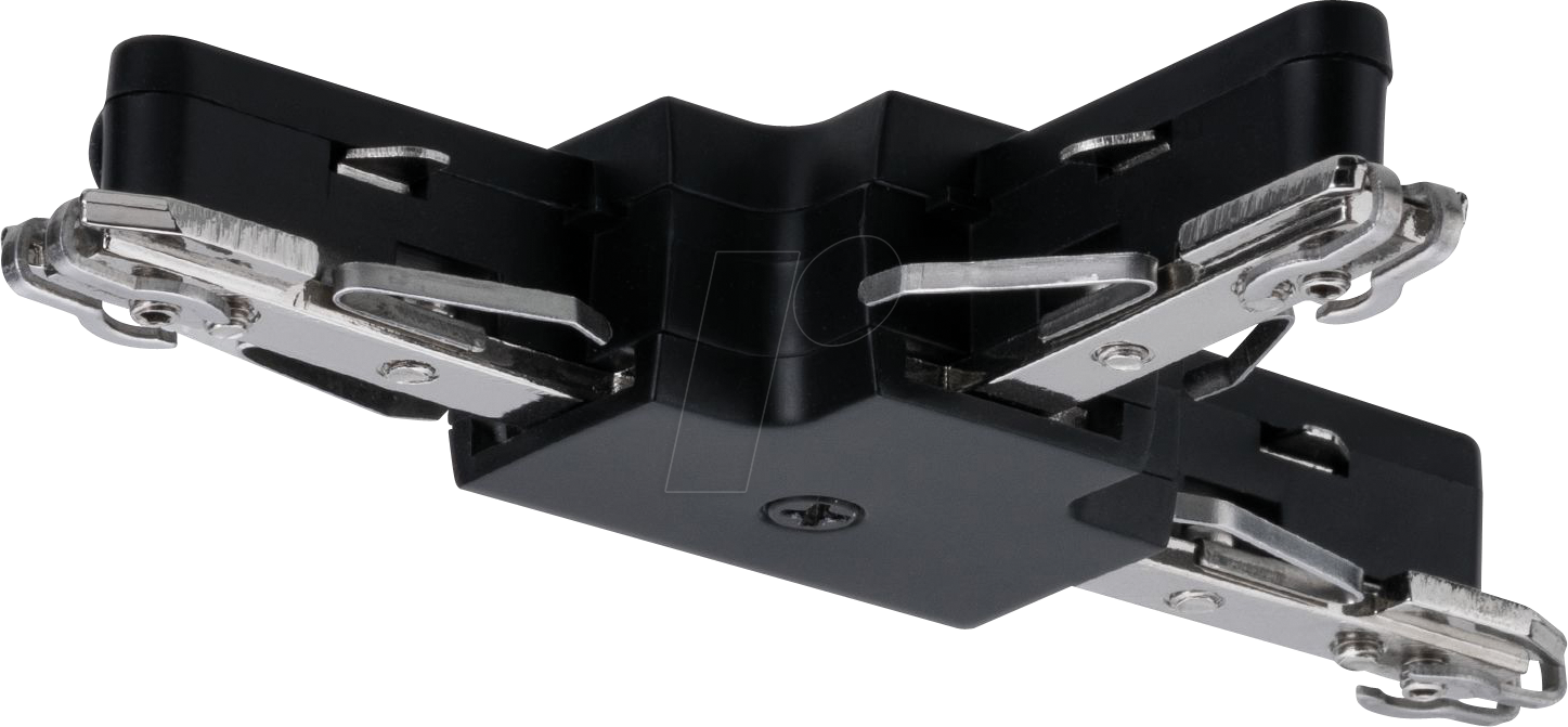 PLM 96907 - URail Verbinder T-Stück, 104x62 mm, max. 1.000 W, schwarz