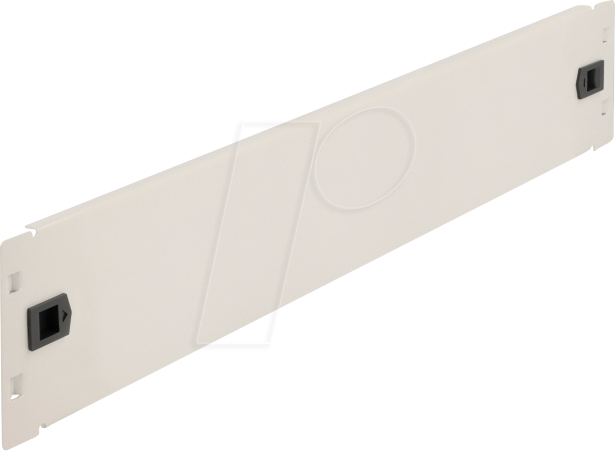 DELOCK 66632 - Blindabdeckung 19'', werkzeugfrei, 2 HE, grau