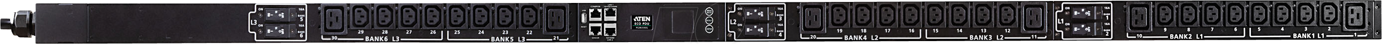 ATEN PG96330G - PDU, 6x IEC C19, 24x IEC C13