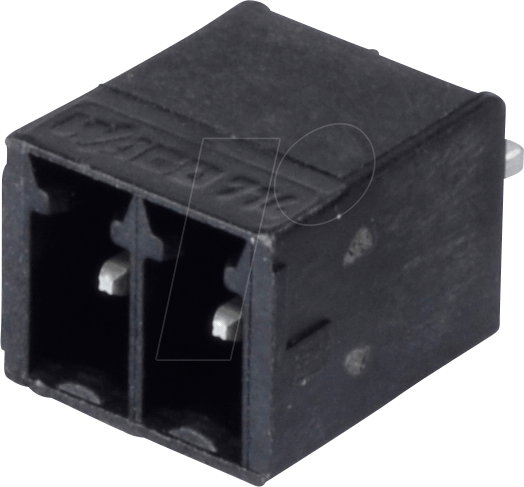 WAGO 714-132 - Stiftleiste, RM 3,5 mm, 2-pol, gerade