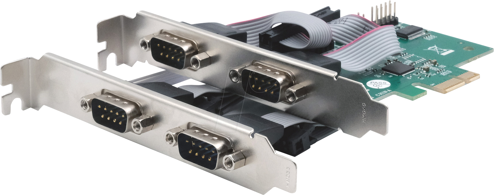 EXSYS EX-46014 - PCI Express Karte zu 4x RS-232