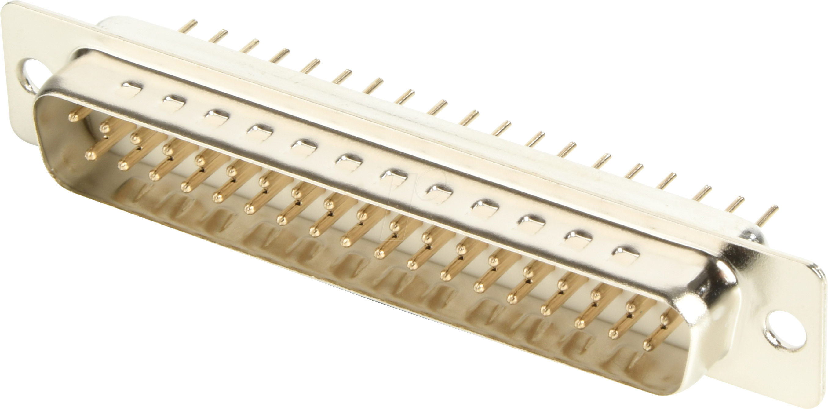 W+P 106-37-1-3-0 - D-SUB Stecker, 37-polig, gestanzte Kontakte, vergoldet