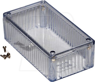 1591CTCL - Kunststoffgehäuse, Serie 1591, 65 x 120 x 36 mm, klar