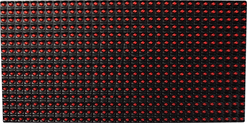 ARD LED 32X16 RD - Arduino - LED-Matrix, 32 x 16 LEDs, rot