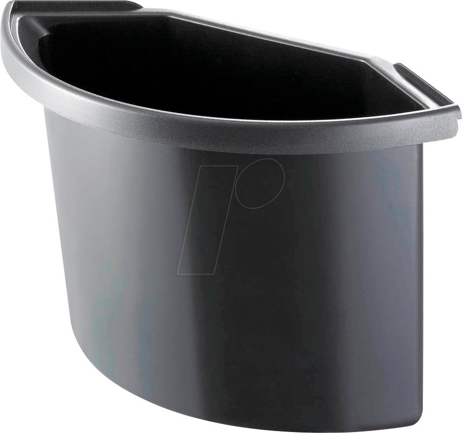 HELIT H61067-95 - Abfalleinsatz schwarz ohne Deckel für Papierkorb 2 Liter