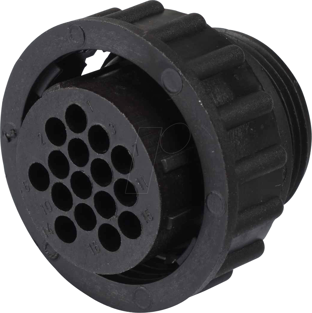 CPC SG 16B - 16-pol. Stecker-Leergehäuse f. Buchsenkontakte