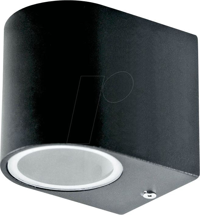 VT-7508 - Wandleuchte, GU10, schwarz, IP44
