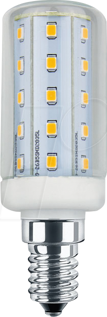 BLULAXA 49430 - LED SMD Lampe T30 E14 4W 400 lm WW 30x90mm