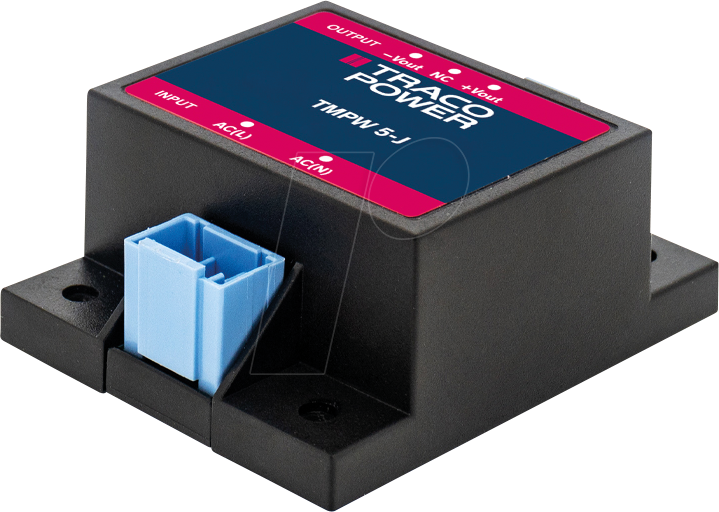 TMPW 5-124-J - AC/DC-Wandler TMPW, 5 W, 85-305 VAC/24,0 VDC, Chassis-Gehäuse