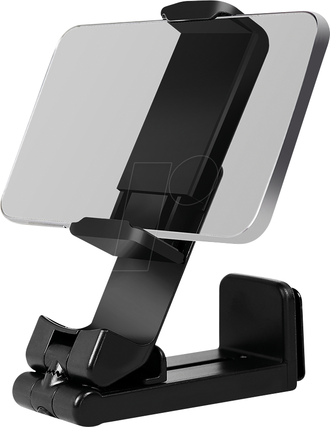 LOGILINK AA0169 - Smartphone Halterung, falt und klemmbar, schwarz