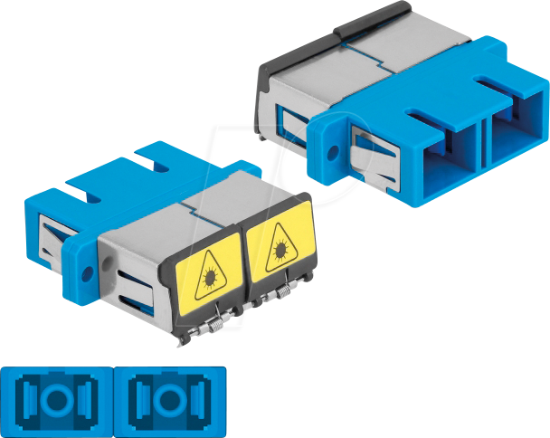 DELOCK 86893 - LWL Kupplung SC/SC Duplex
