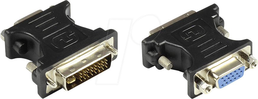 GC VGA-DVI - DVI Adapter, VGA Buchse an DVI Stecker